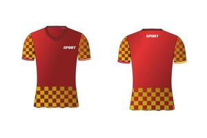 jersey es un diseño de camiseta deportiva mala para el equipo de fútbol, baloncesto y voleibol vector