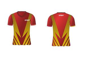 jersey es un diseño de camiseta deportiva mala para el equipo de fútbol, baloncesto y voleibol vector