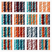 fondo abstracto con ondas y patrón de remolino. blanco, marrón, naranja y azul. adecuado para fondo, textil, papel tapiz y decoración vector
