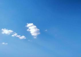 blue sky with cloud background. Selective focus. Copy space photo