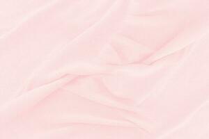 Close-up of beautiful pink fabric texture background. photo