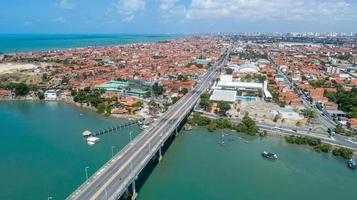 fortaleza, ceará, brasil, octubre de 2019 -puente jose martins rodrigues foto