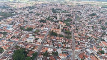 Aerial view of the Guaxupe city photo