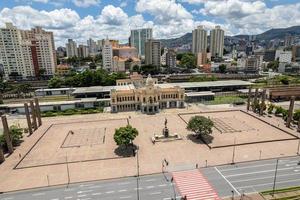 minas gerais, brasil, abr 2020 - praca d estacao foto