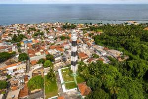 vista aerea del faro de olinda foto