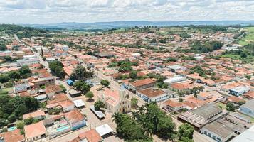 vista aerea de la ciudad de arceburgo foto