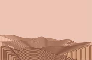 Abstract mountain contemporary aesthetic backgrounds landscapes. with mountain, forest, sea, skyline, wave. vector illustrations