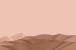 Abstract mountain contemporary aesthetic backgrounds landscapes. with mountain, forest, sea, skyline, wave. vector illustrations