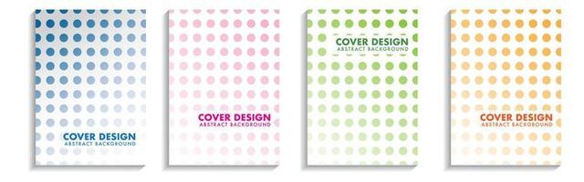 Minimal polkadot covers design. Colorful halftone gradients.background modern template design for presentation. print template Cool geometric patterns. Eps10 vector