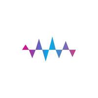 Sharp Audio Spectrum, Wave Music, Sound Equalizer Vector