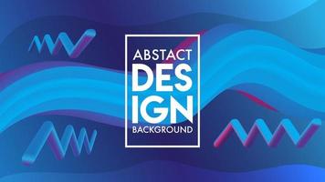 Retro Abstract Blend Background Design Template with Purple Violet Blue Color Gradient vector