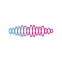 Wave Line Music  Audio Spectrum  Sound Equalizer Vector