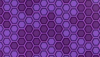 Vector background abstract hexagon purple honeycomb