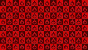 Vector background abstract mobile game type fire