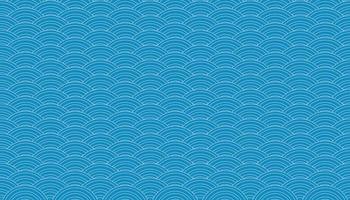 Vector background abstract ocean waves