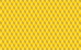 patrón de cubo transparente geométrico amarillo fondo ancho adecuado para impresión de embalaje