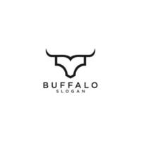 Bull horn logo and symbols template icons