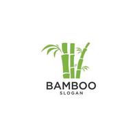 Bamboo vector icon illustration design templatevector icon illustration design template