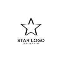 Star icon Template vector illustration design