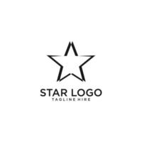 Star icon Template vector illustration design