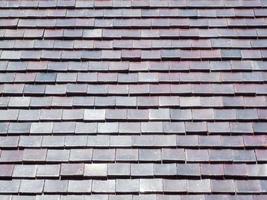 Terracotta tile roof background texture photo