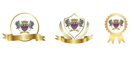 saint barthelemy flag icon . web icon set . icons collection flat. Simple vector illustration.
