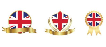 United Kingdom flag icon . web icon set . icons collection flat. Simple vector illustration.