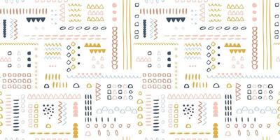 Vector seamless surface pattern design Childish background