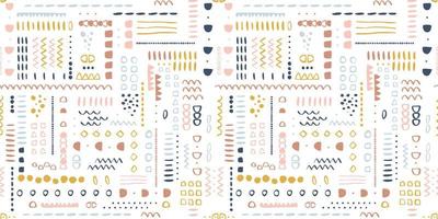 Vector seamless surface pattern design Childish background