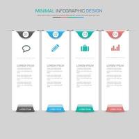 Infographic Elements with business icon on full color background  process or steps and options workflow diagrams,vector design element eps10 illustrationi