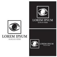 Eye Care vector logo design