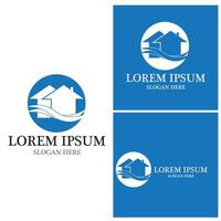 Property and Construction Logo design vector