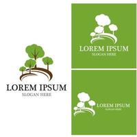 Tree icon and symbol vector template