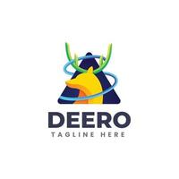 Fantasy Deer Logo Template