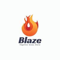 Fire Logo Template vector