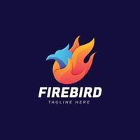 Fire Bird Logo Template