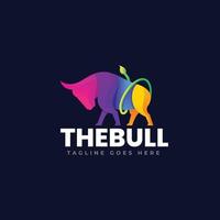 Bull Logo Template vector