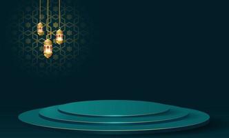 ramadan kareem banner background design illustration vector