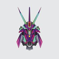 machine War Robot technology illustration vector