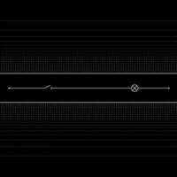 diagrama de linea electrica vector