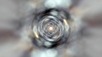 Abstract grunge white flicker Tunnel Wormhole background video