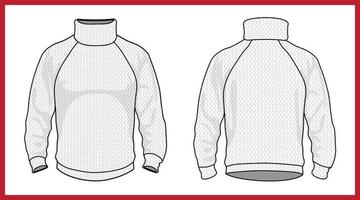 colección de jersey de jersey jersey. ropa casual. ilustraciones vectoriales vector