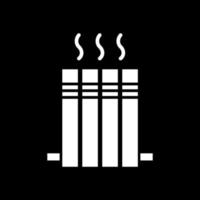 Radiator icon. Heater and heating, heat symbol. Vector illustration EPS