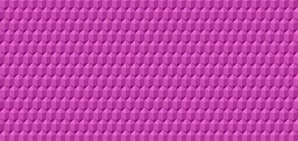 Purple background of 3d diamonds vector