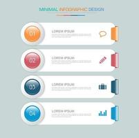 Business infographic template for everyting can use ,vector design element vector