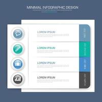 plantilla de infografía empresarial para todo lo que se puede usar, elemento de diseño vectorial vector