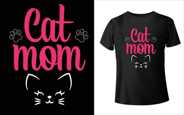 Happy mother's day t-shirt design. Mom Vector, Vector Art, Mom T-Shirt Design