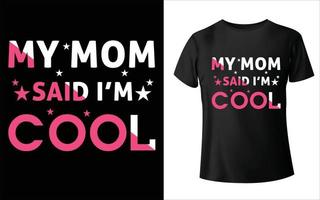 Happy mother's day t-shirt design. Mom Vector, Vector Art, Mom T-Shirt Design