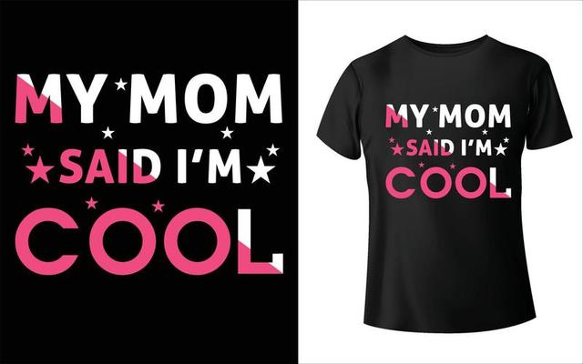 Happy mother's day t-shirt design. Mom Vector, Vector Art, Mom T-Shirt Design