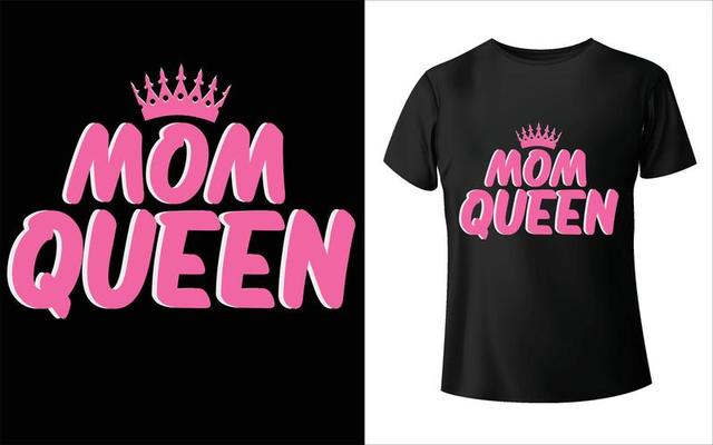 Happy mother's day t-shirt design. Mom Vector, Vector Art, Mom T-Shirt Design